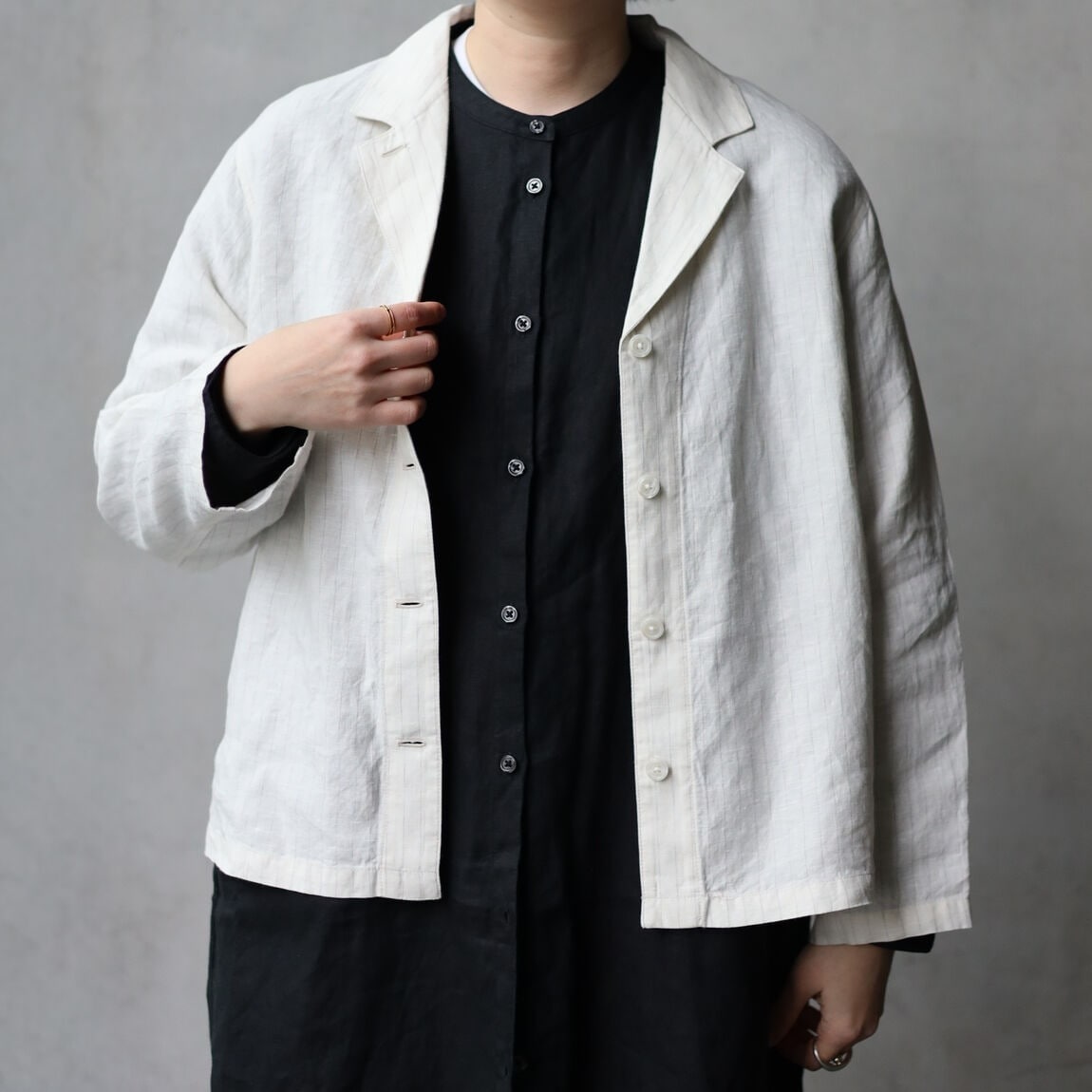 【スタッフコーディネート】麻（リネン・ヘンプ）の服を、身長別に着てみました _2HZ0KI