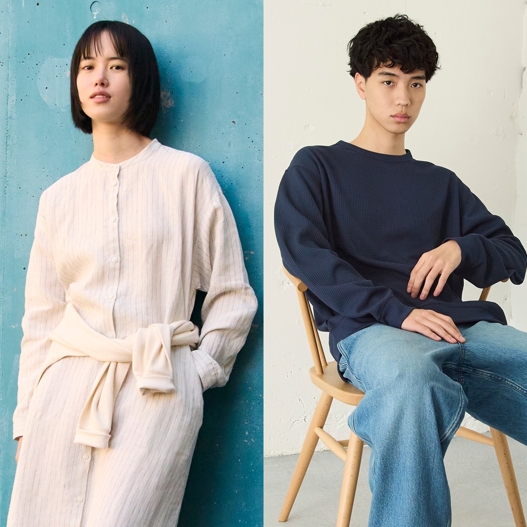 春服を着用した男女