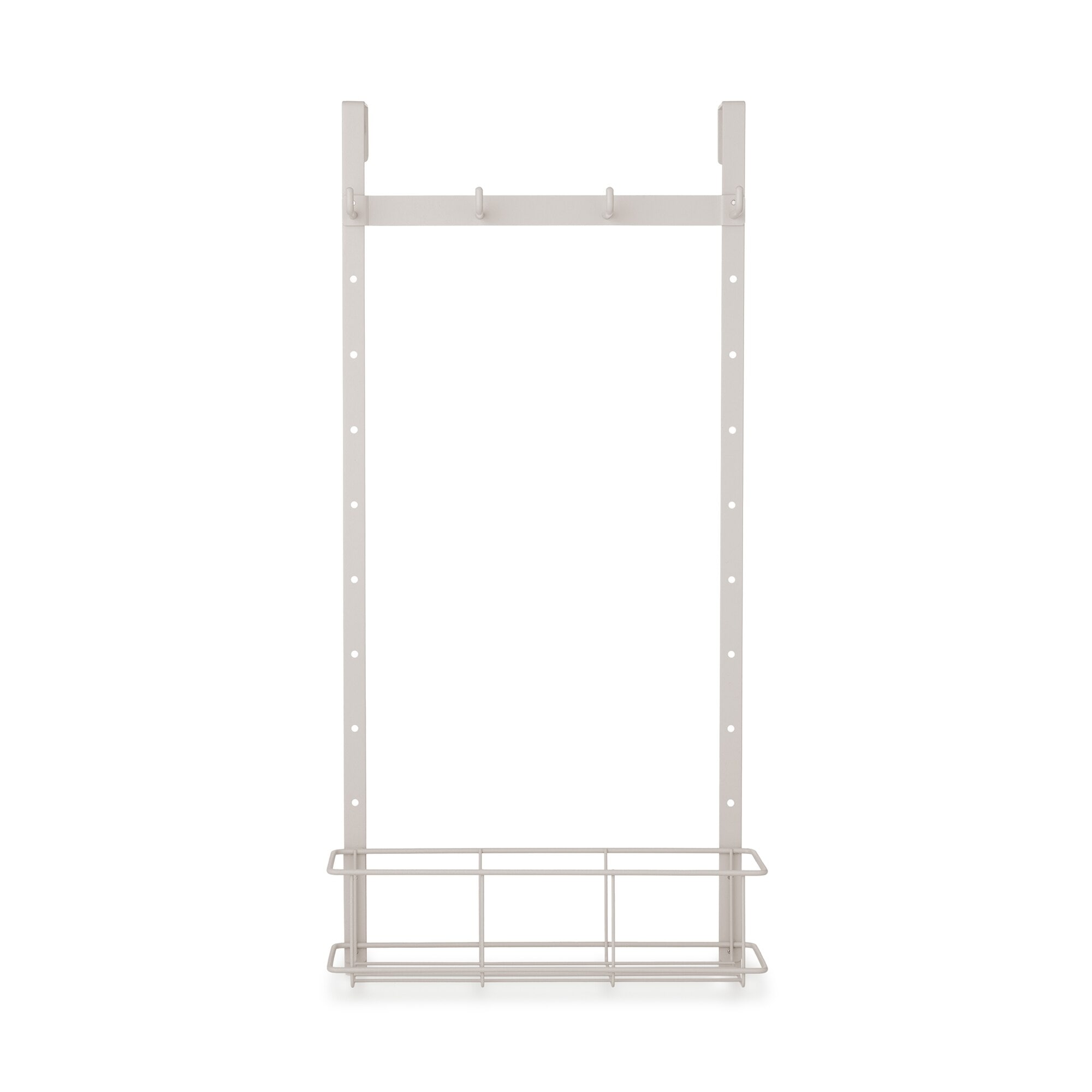 ドアにつける収納　高さ調節できるフック　ポケット付　無印良品
