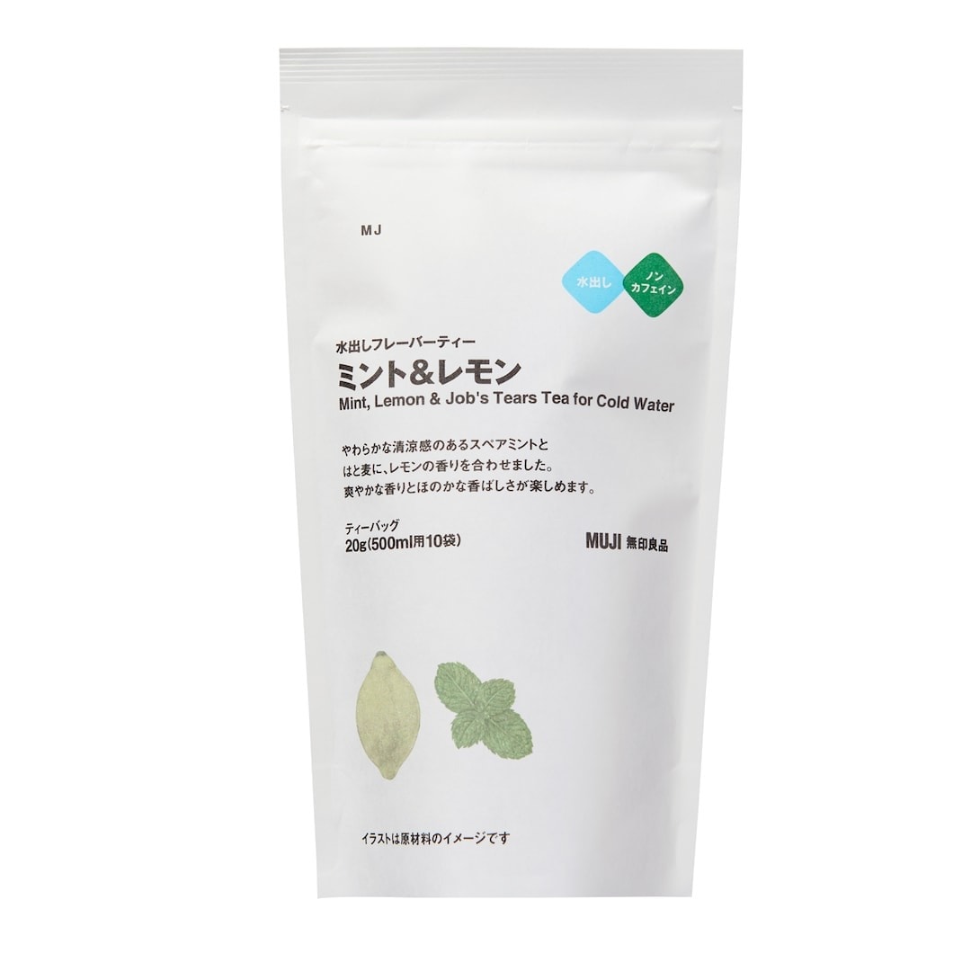 新商品 ｜ 口の中をすっきりとリセット。水出しフレーバーティー ミント＆グリーンティー / ミント＆レモン_L1uaHH