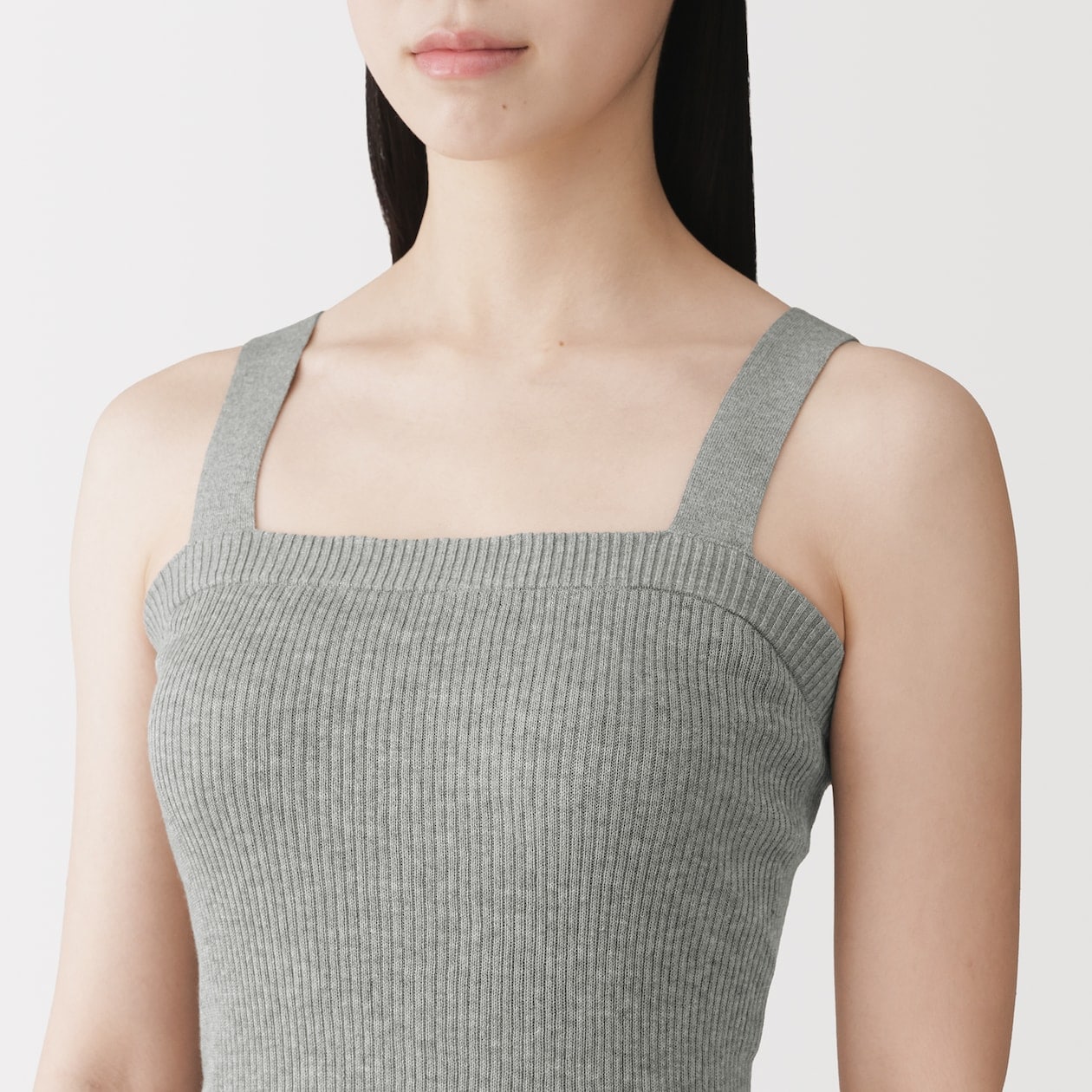 新商品 ｜ ルームウェアにも、普段づかいにも。サマーニット ブラタンクトップ_BgviC7