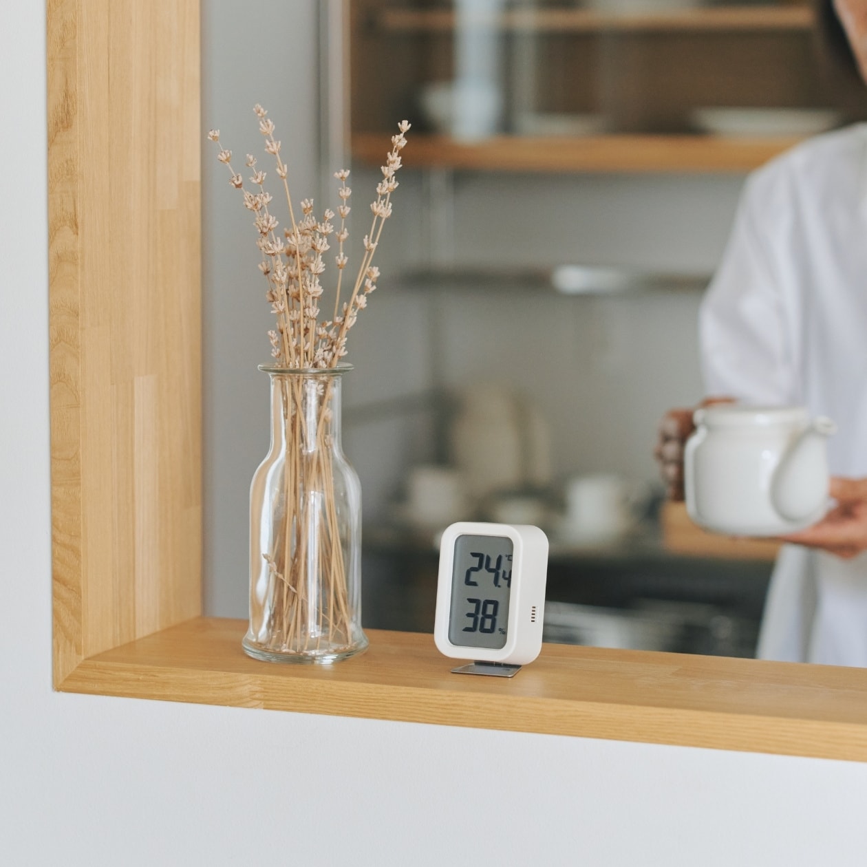 無印良品　デジタル温湿度計