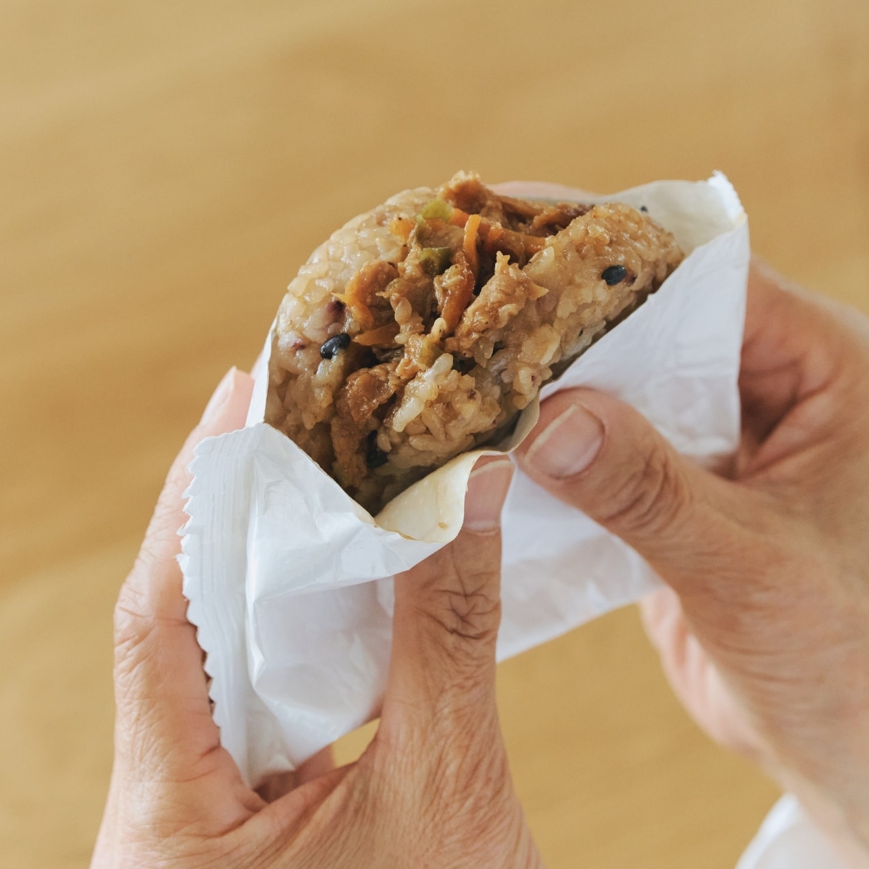 無印良品　ライスバーガー