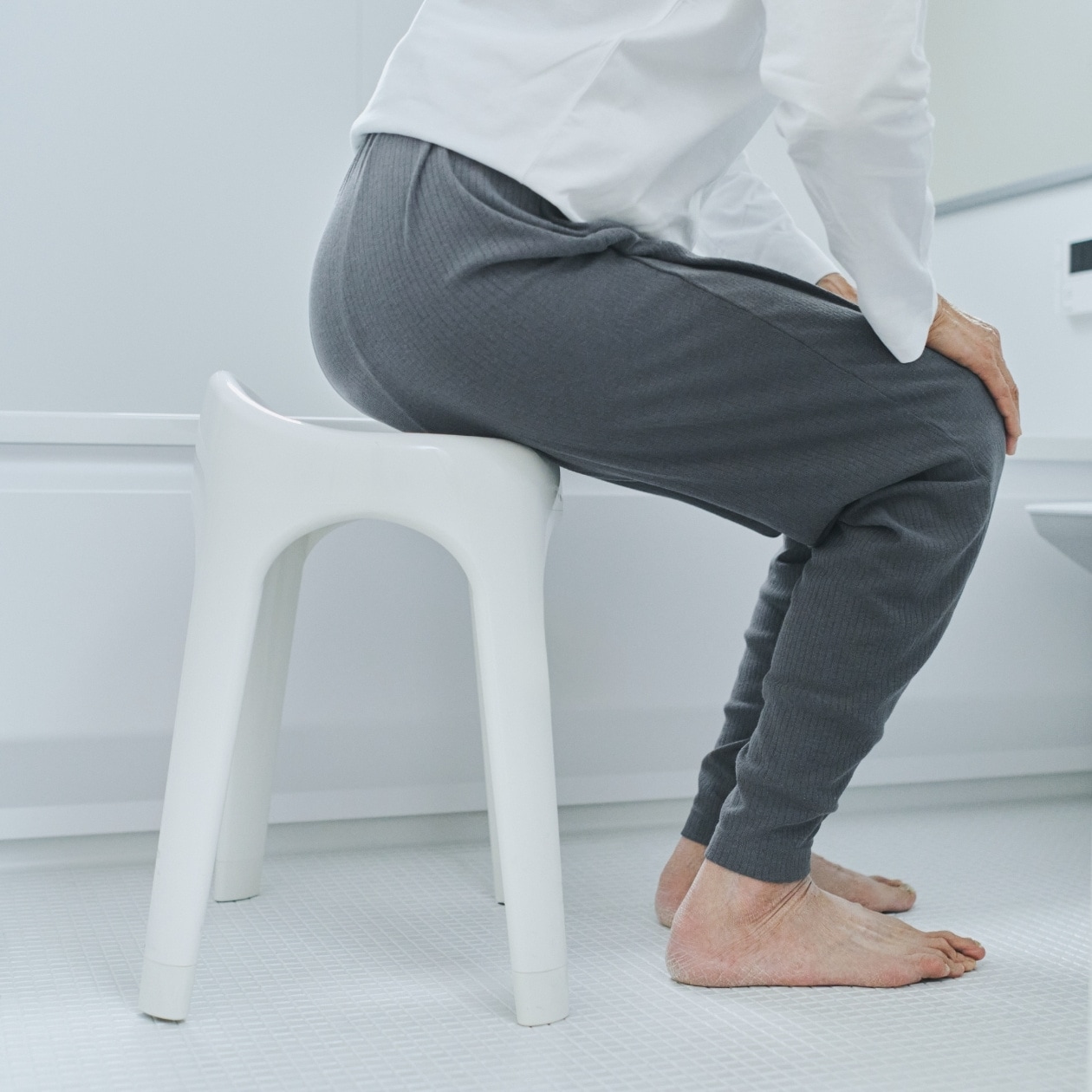 無印良品　立ち座りしやすい風呂いす