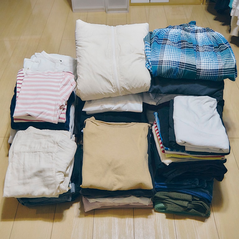 意外とかんたん。服、プラスチック収納……無印良品の回収、やってみました_Y156MK