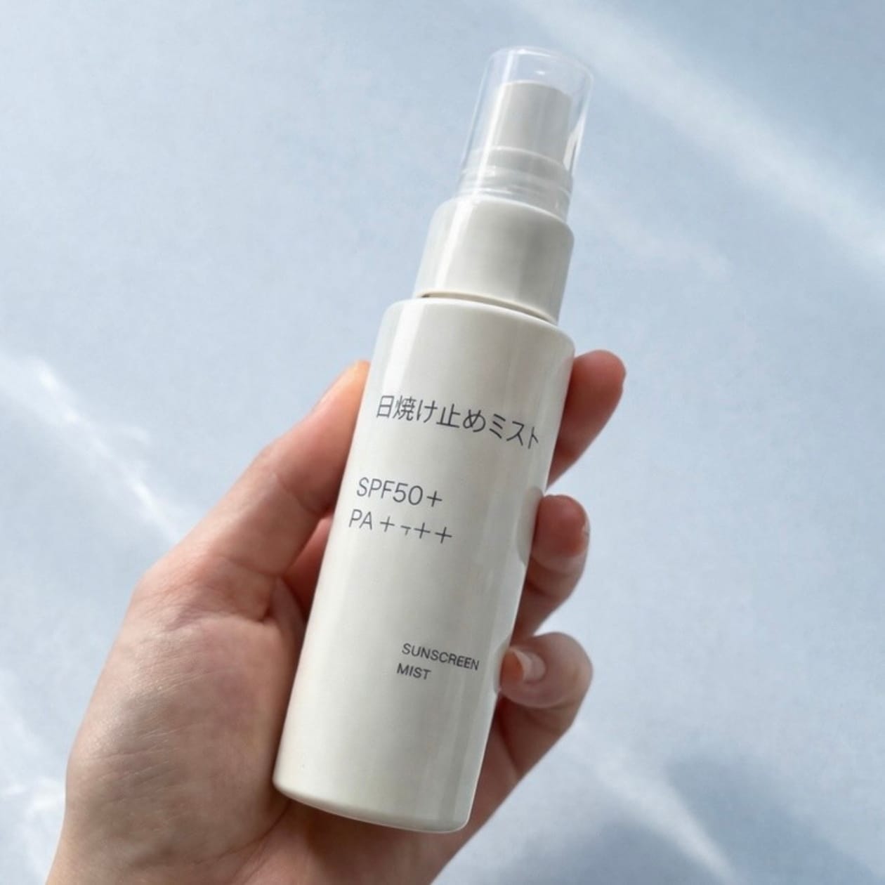 日焼け止めミスト　無印良品