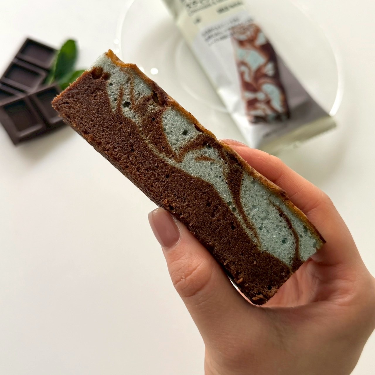 無印良品の『チョコミントスティックケーキ』