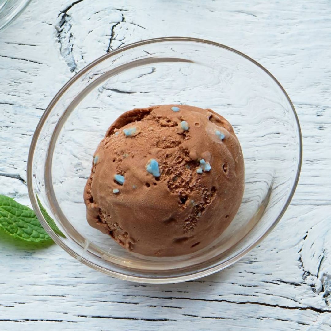 無印良品の素材を生かしたアイス チョコミント チョコレート