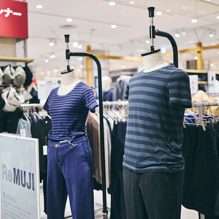 無印良品の衣服回収 ReMUJI