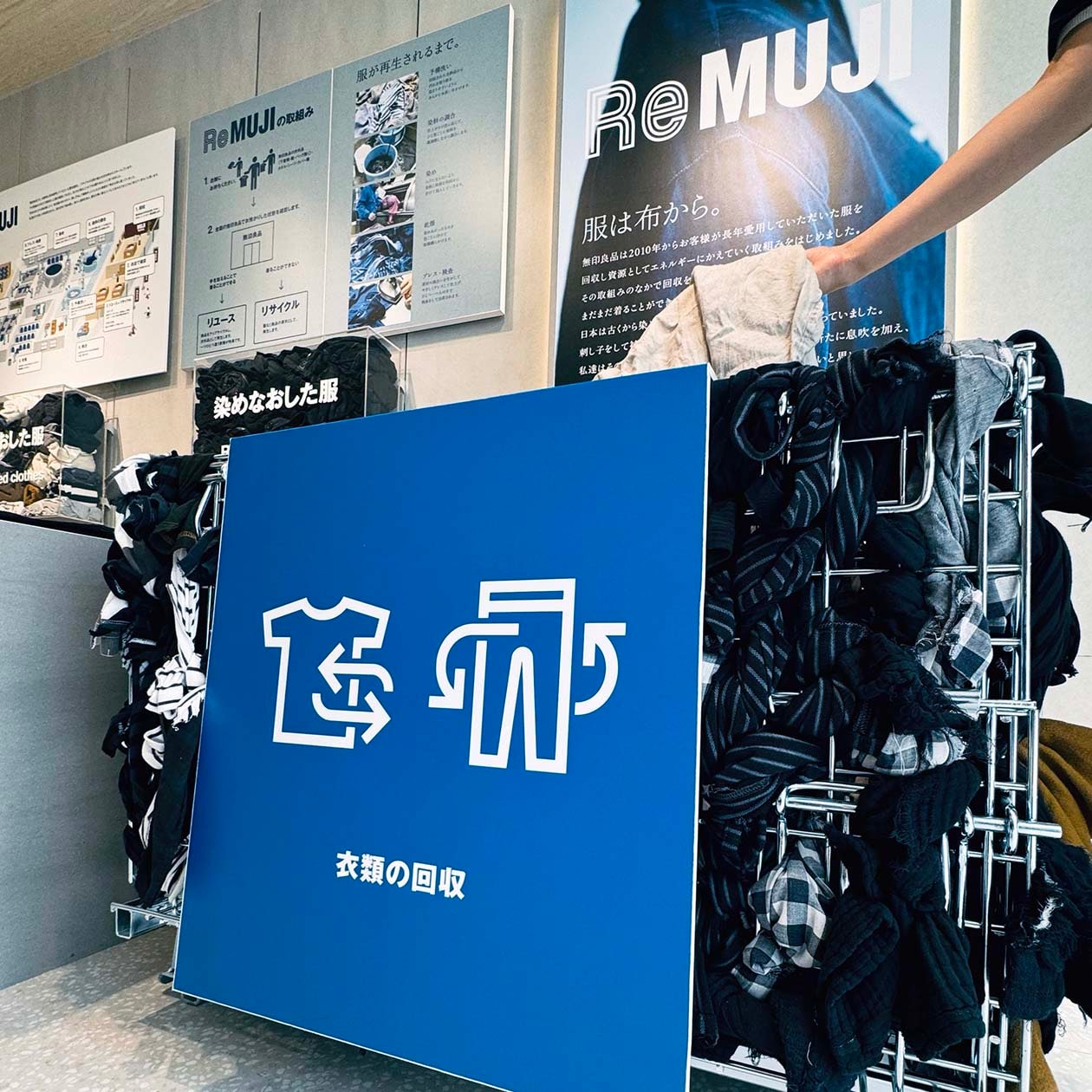 ReMUJI（衣服リユース）｜「もう着ない服」から「出会いなおしたい服」へ_35agsa