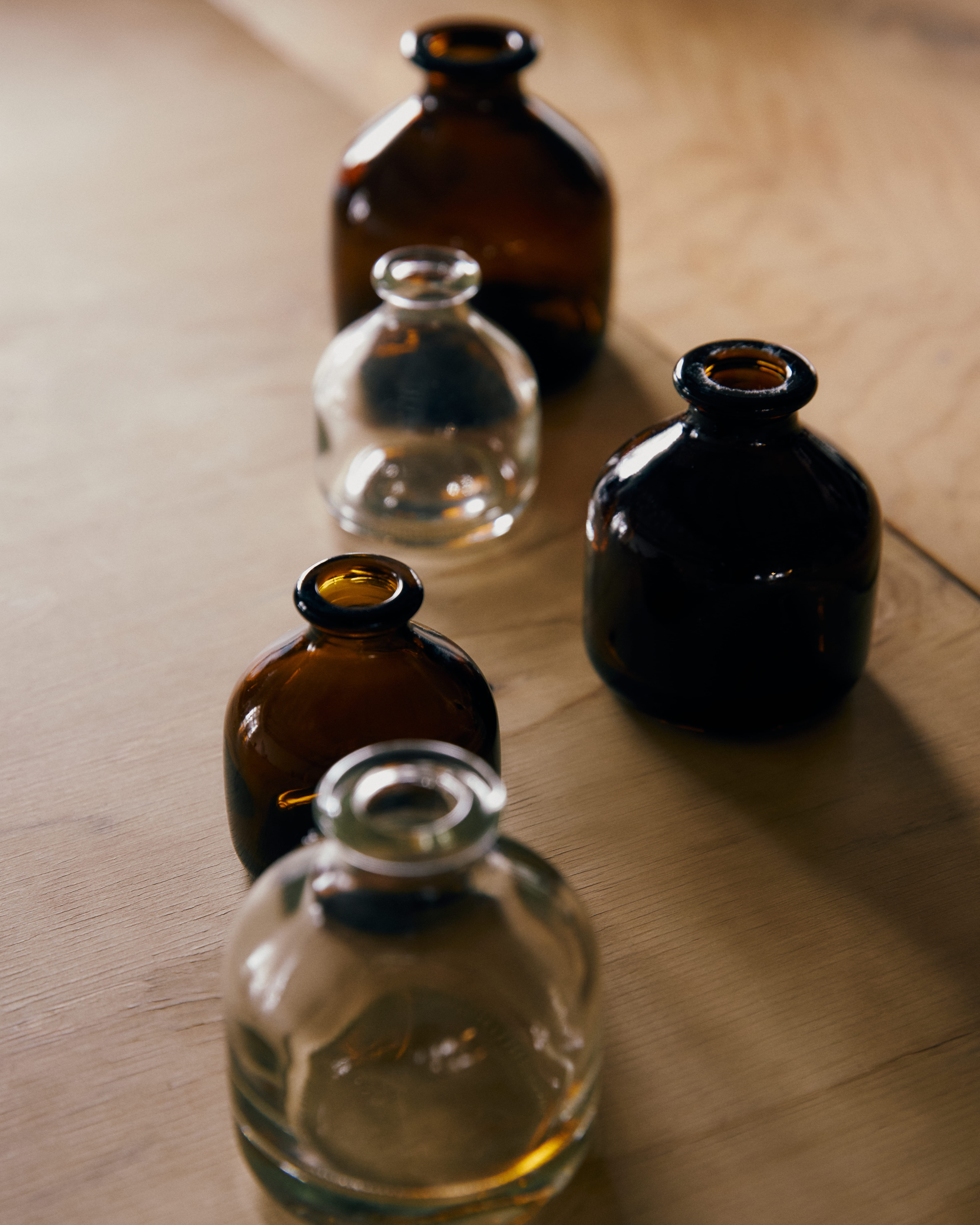 無印良品のインテリアフレグランスオイルガラスボトル