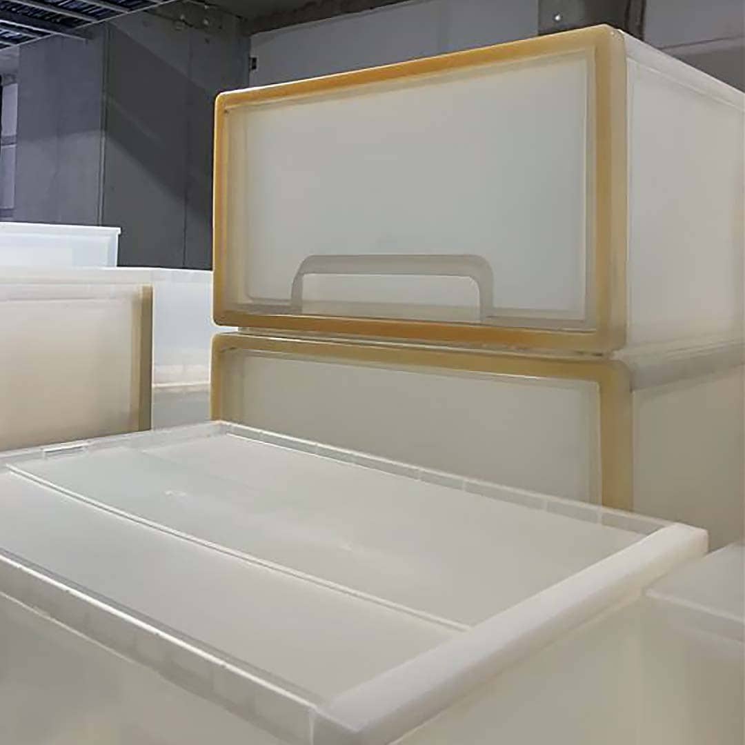 無印良品のプラスチック収納の回収