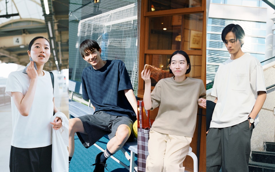 無印良品のTシャツ | 気持ちよさには、わけがある。