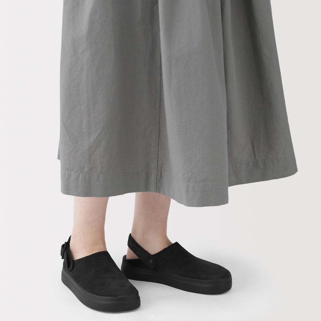 新商品 ｜ MUJI Labo レザー ヒールベルト クロッグシューズ_h8a14Y