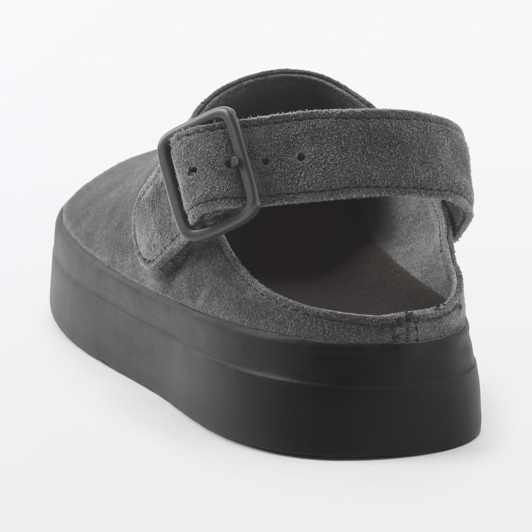 新商品 ｜ MUJI Labo レザー ヒールベルト クロッグシューズ_ijZWf4
