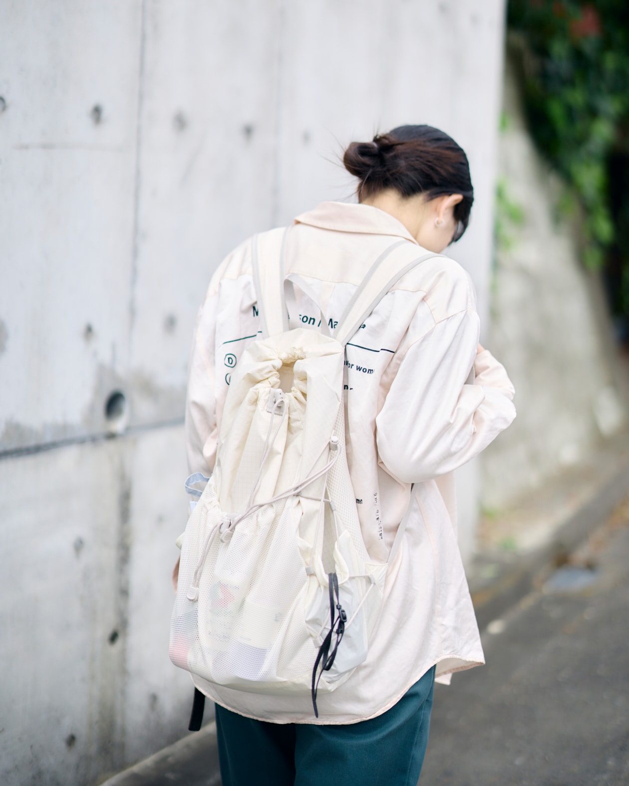 無印良品のリュック　撥水　リップストップ　リュックサック