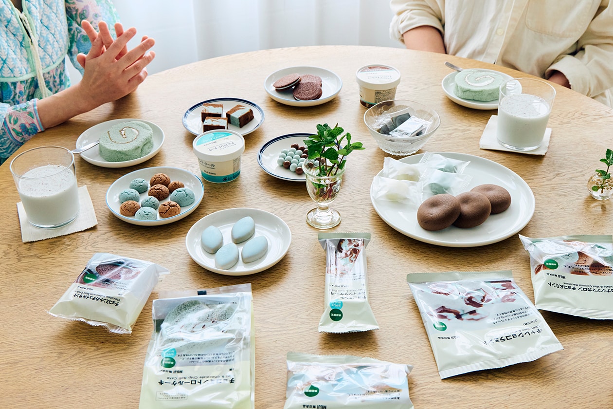 無印良品のチョコミントのお菓子