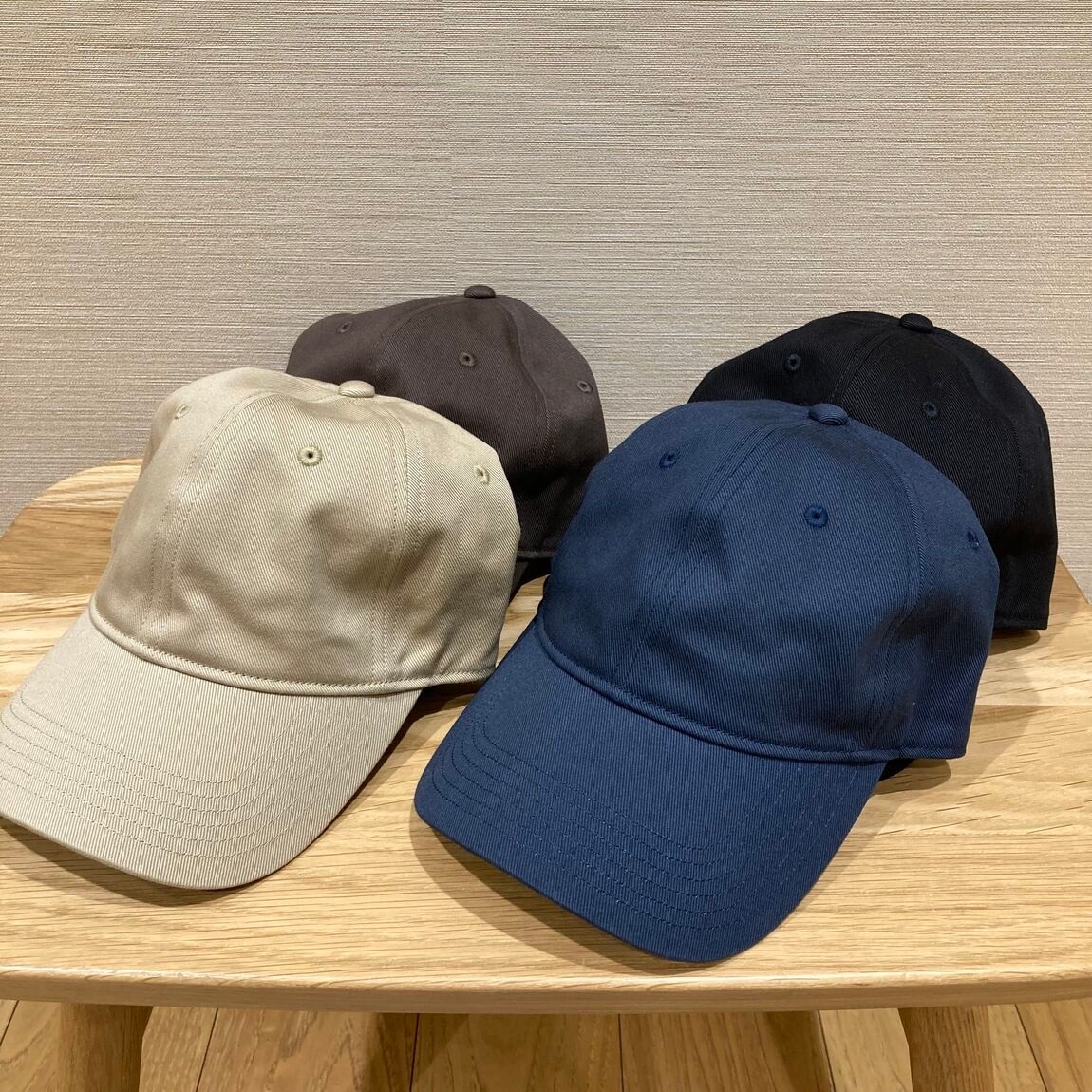 無印良品のUVカットコットンツイルキャップ