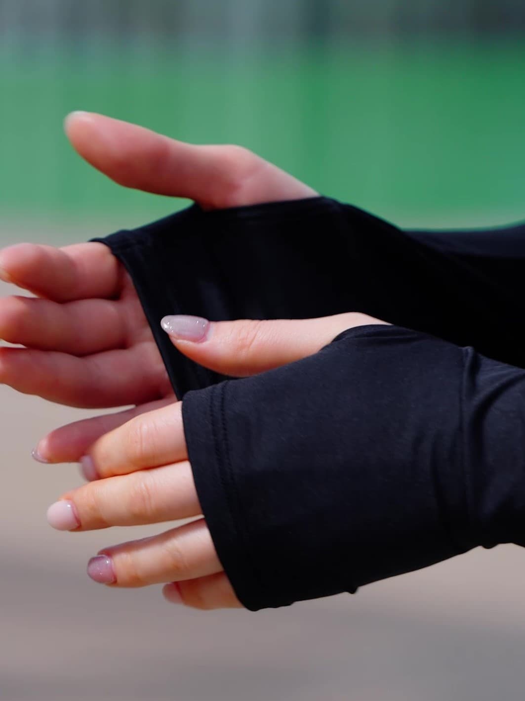 無印良品の涼感ＵＶカットフィットするアームカバー