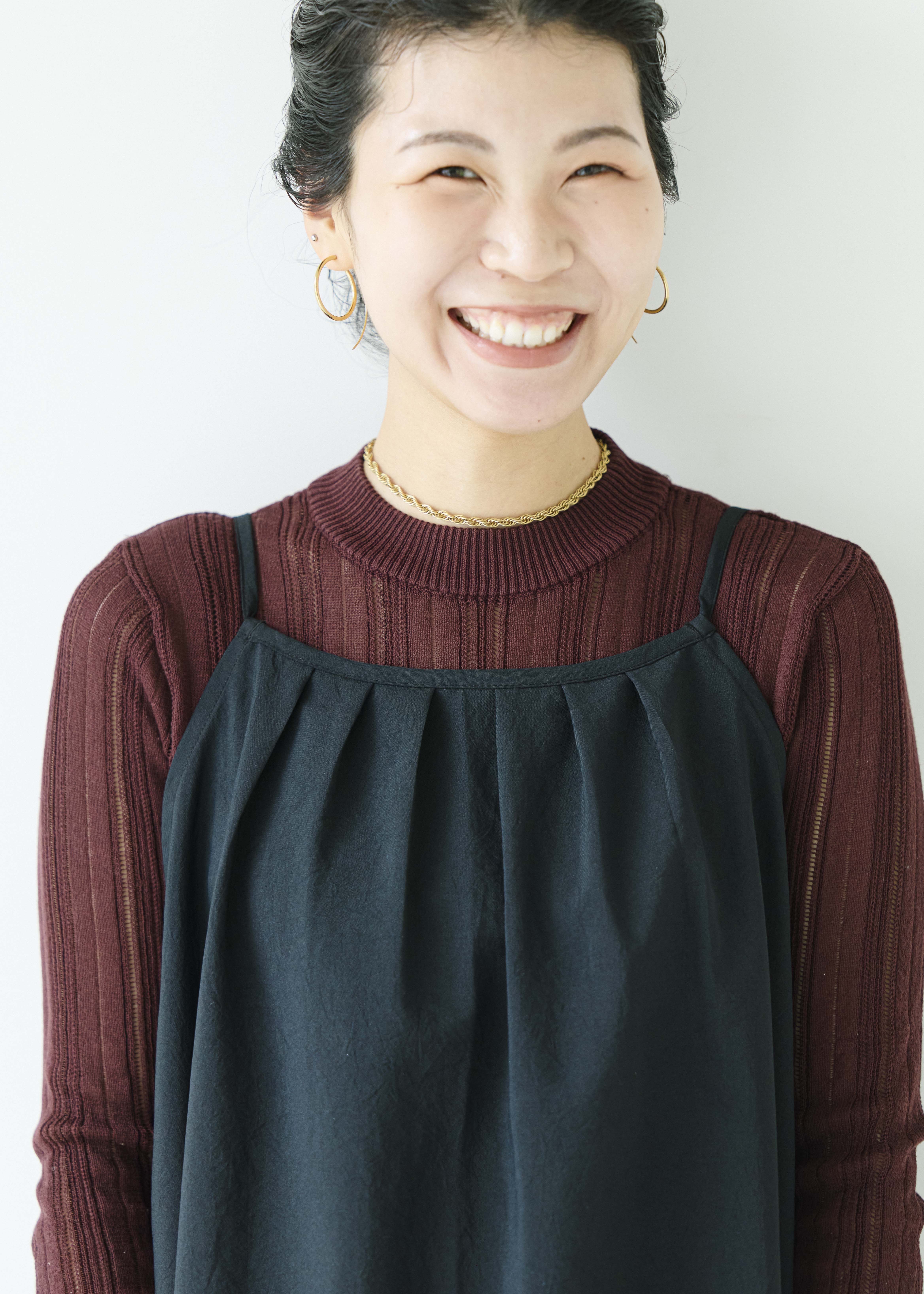 無印良品の婦人 風を通す キャミソールワンピース
