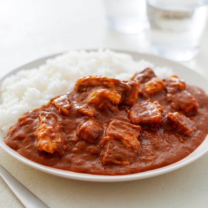 無印良品_素材を生かした 牛ばら肉の大盛りカレー