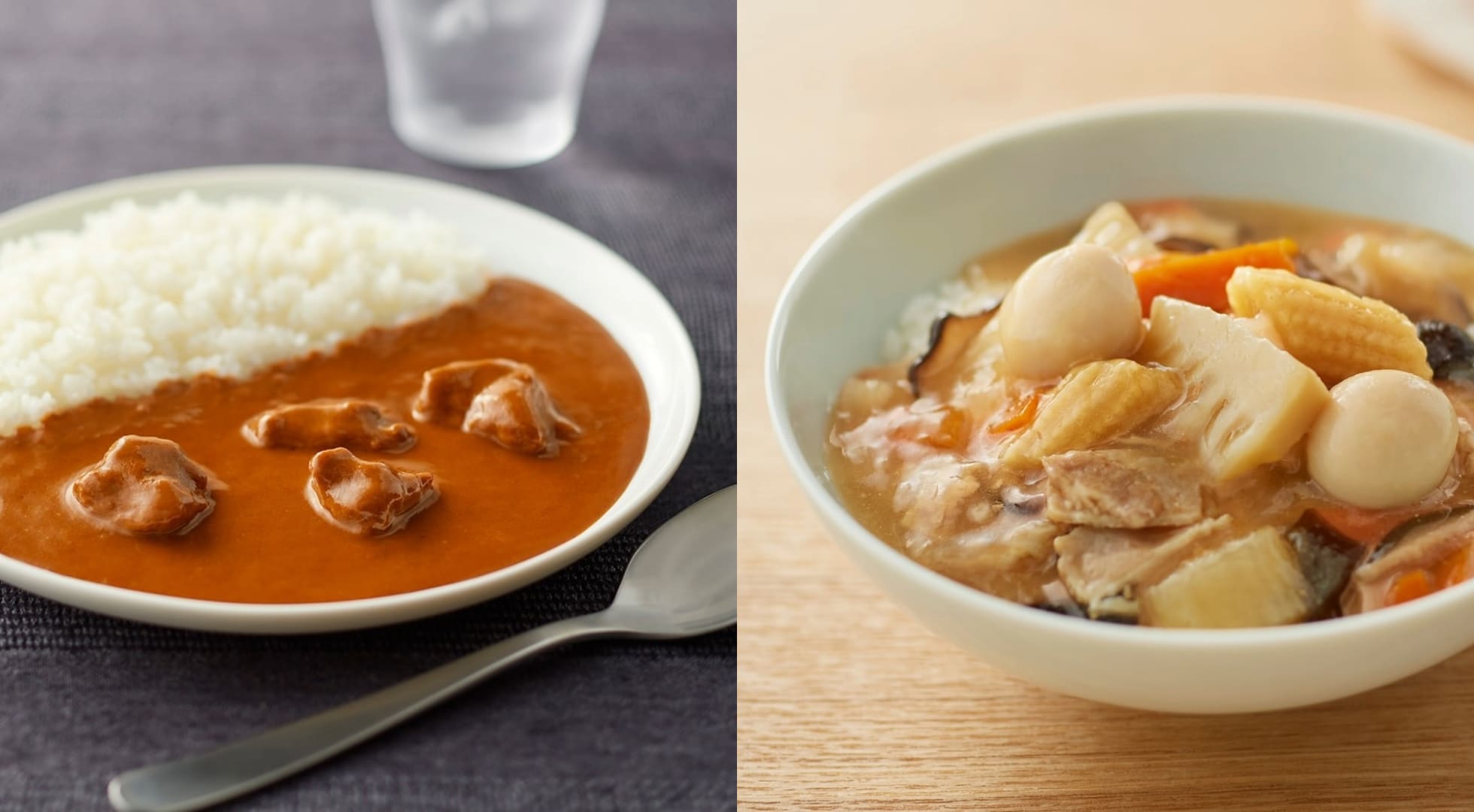 「カレー」と「ごはんにかけるスープ」の人気者、並べてみました。 | どっちのランキング_e2giZn