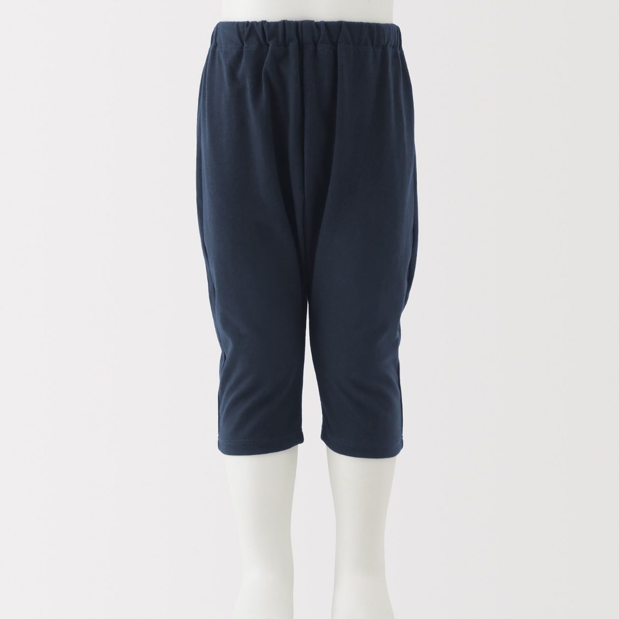 無印良品のベビー おなかすっぽり 七分丈サルエルパンツ