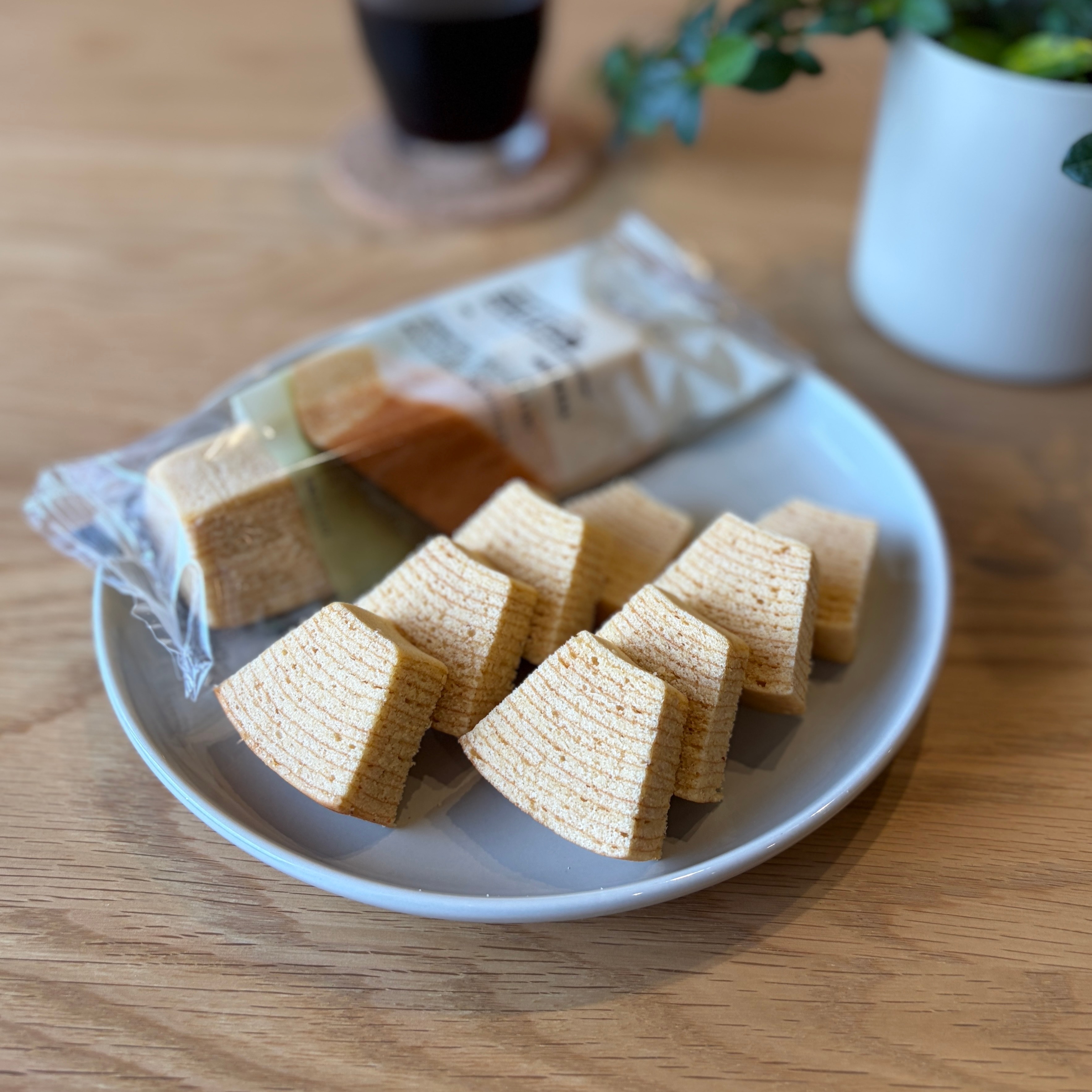 無印良品の『食物繊維がとれるバウム 豆乳＆きな粉』