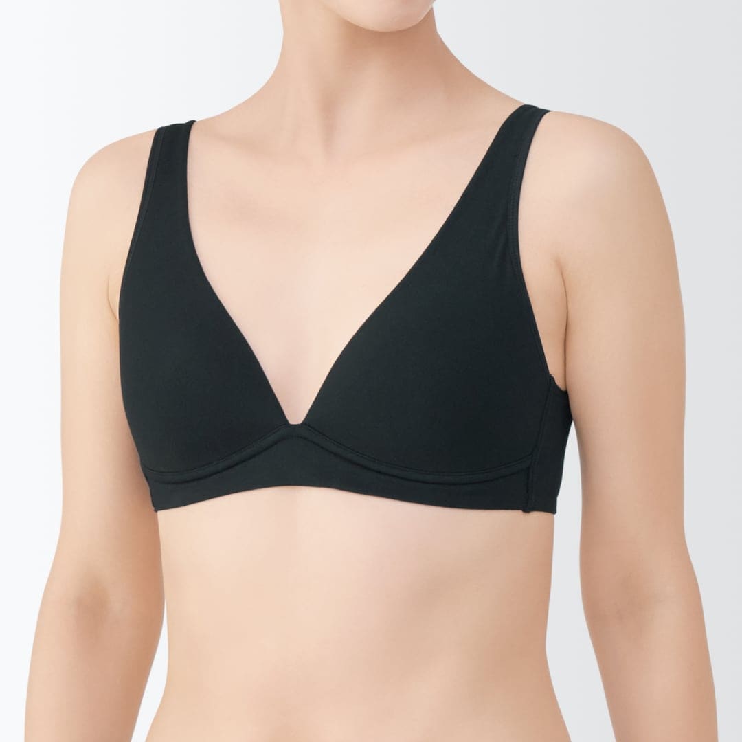 無印良品のノンワイヤープランジブラジャー