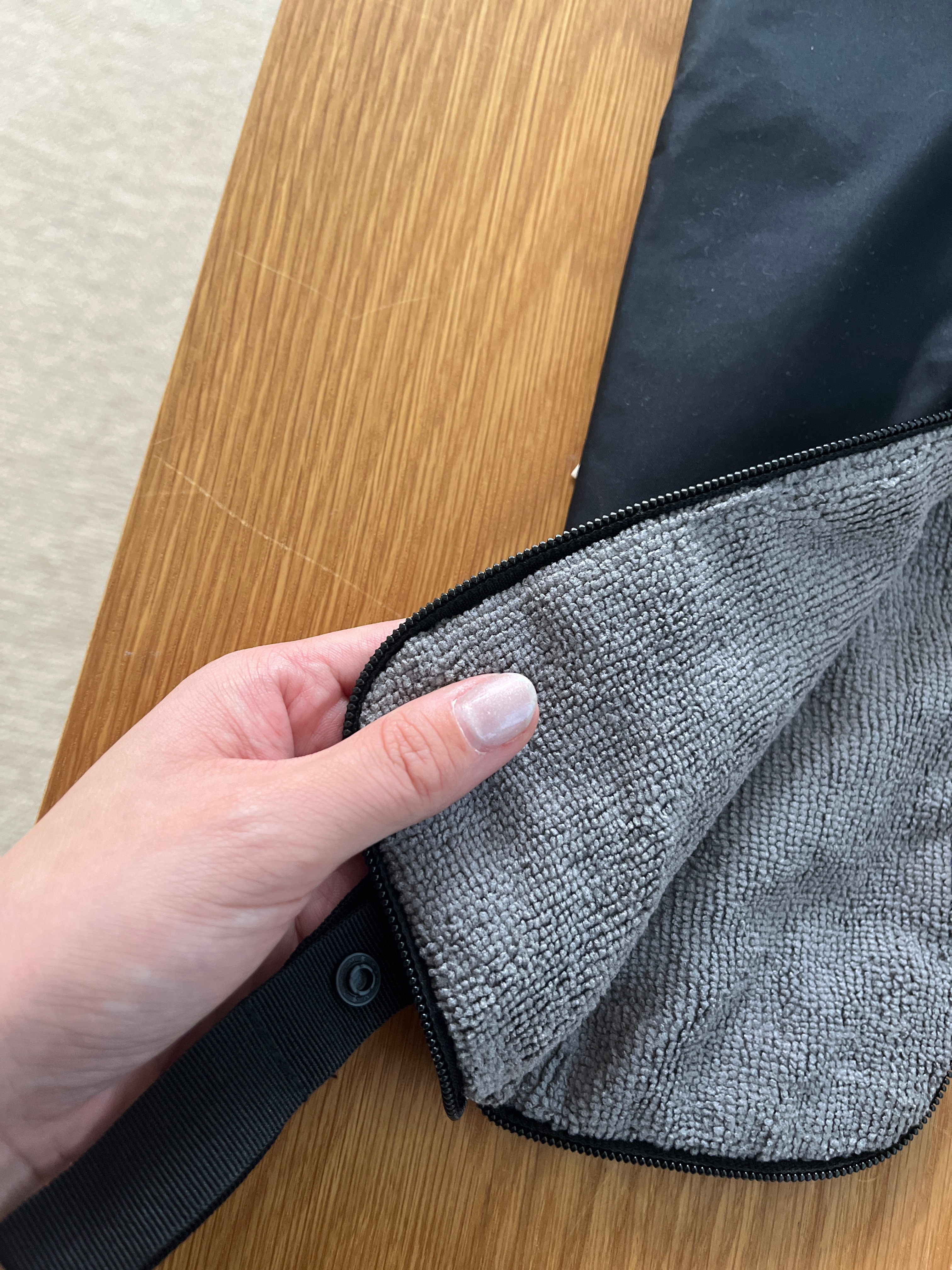無印良品の丸めて収納できる 傘袋