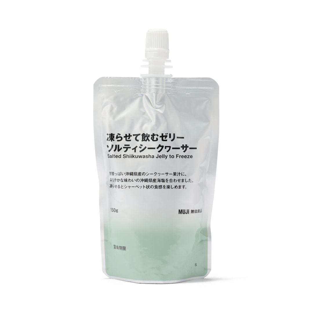 無印良品の『凍らせて飲むゼリー　ソルティシークヮーサー』