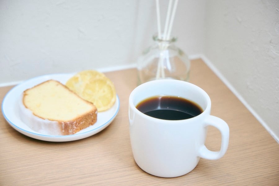 朝のコーヒー