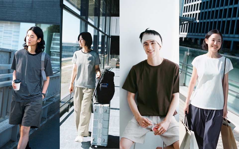無印良品のTシャツ | 心地よさも、手ごろさも。