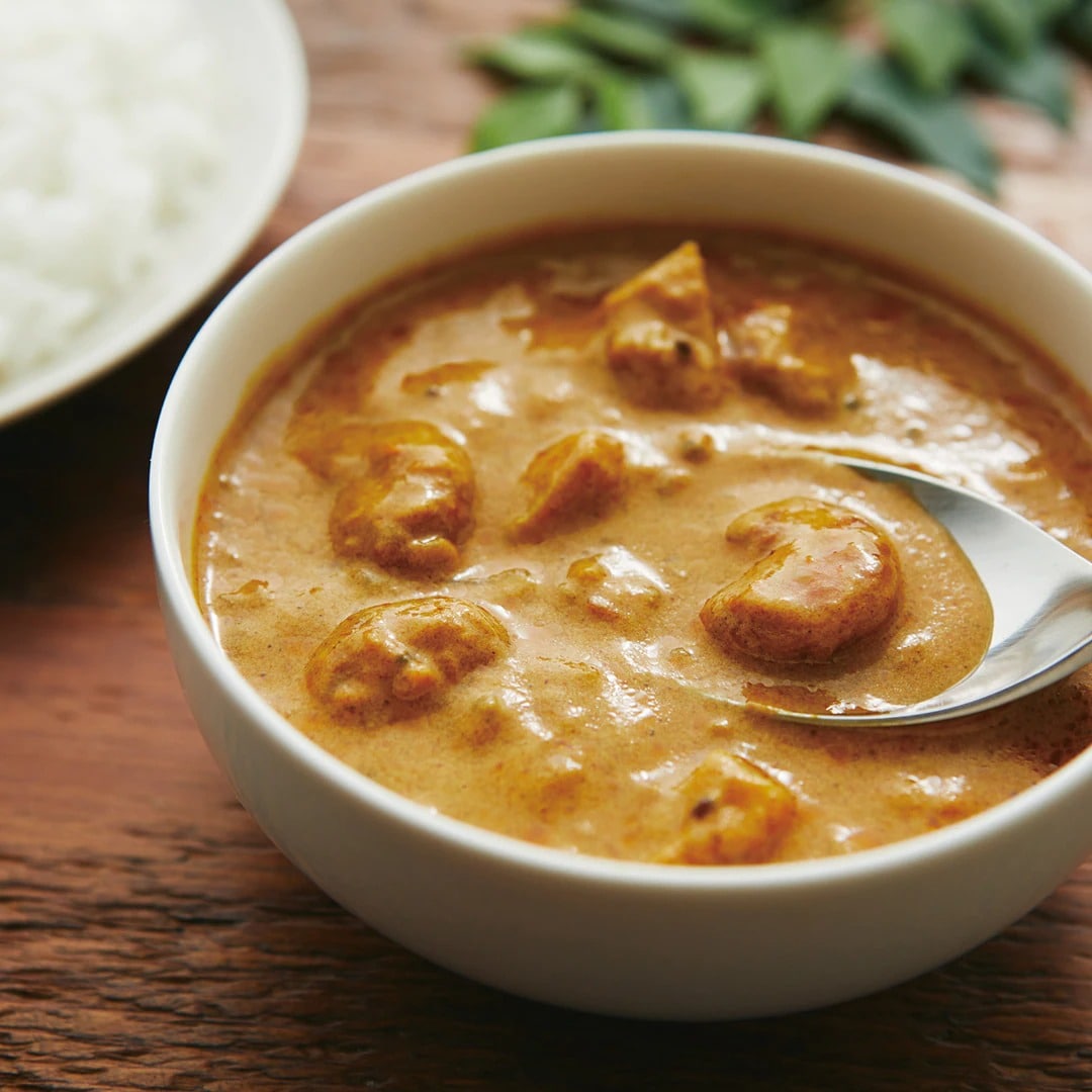 無印良品の 素材を生かしたカレー プラウンマサラ