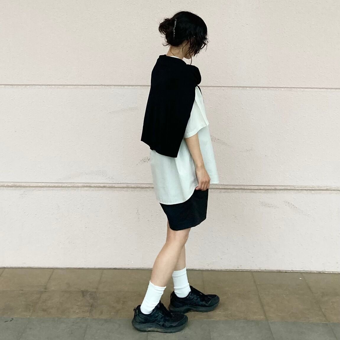 無印良品の「涼感」半袖Tシャツと「撥水」ショートパンツ