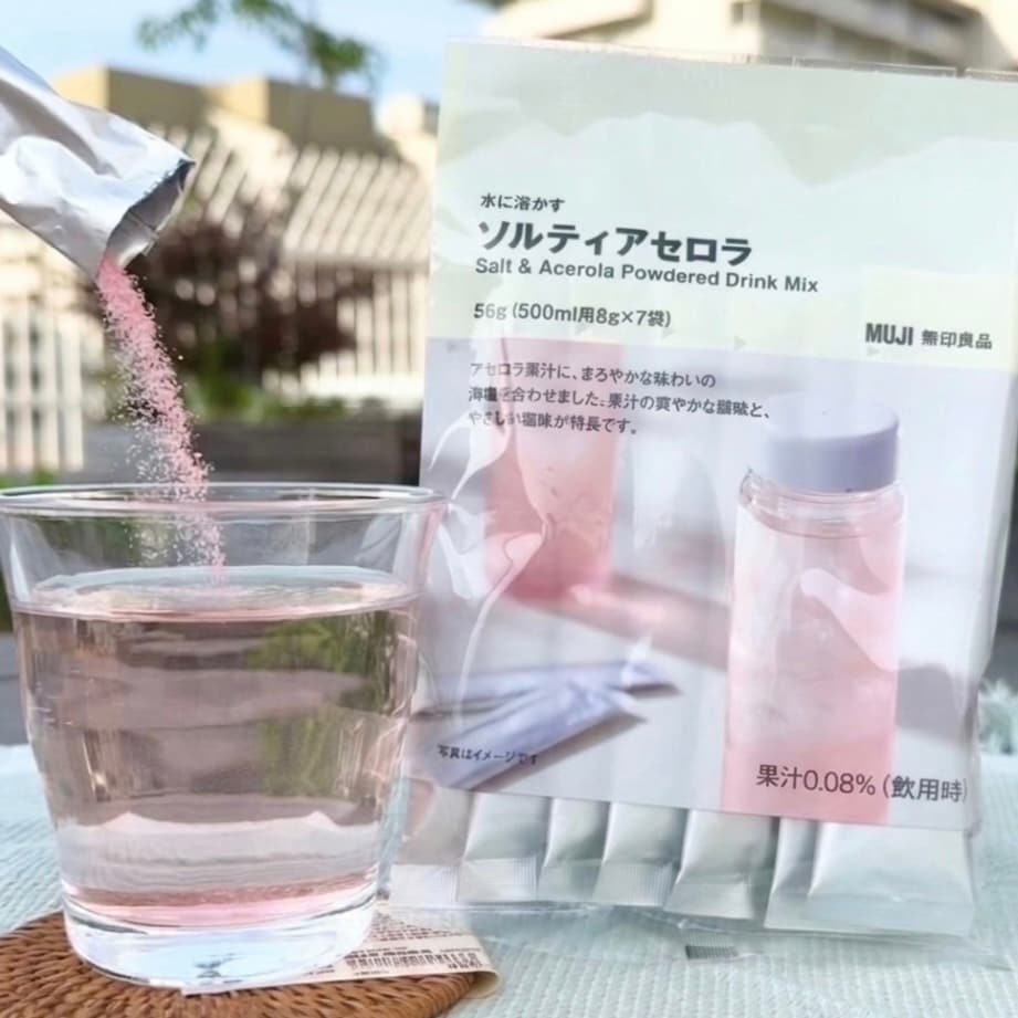 無印良品_水に溶かす ソルティアセロラ