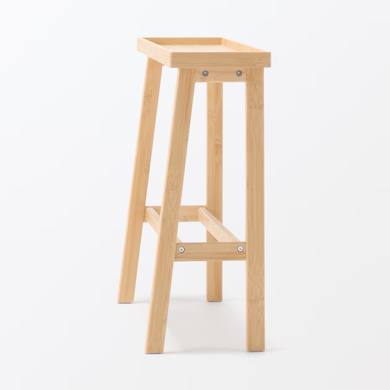 無印良品 竹材 スリムトレーテーブル