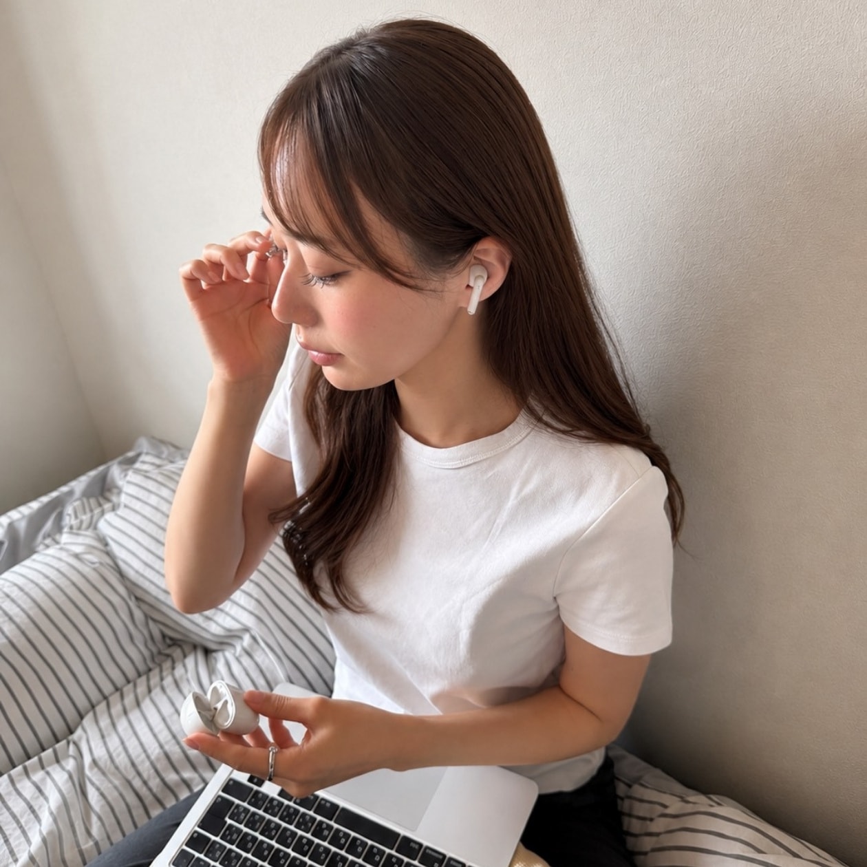 無印良品のワイヤレスイヤホンインナーイヤー型