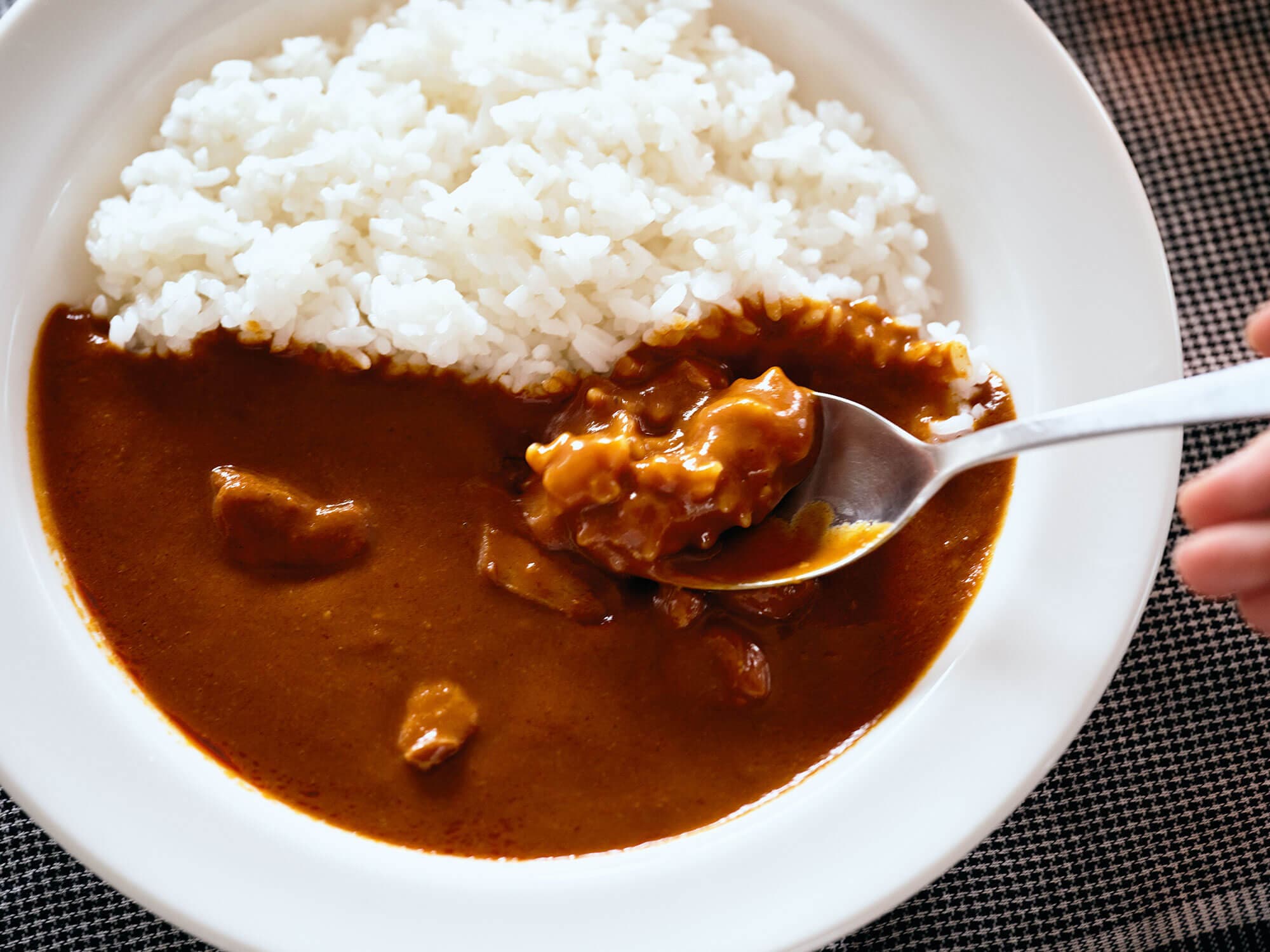 無印良品の素材を生かしたカレー バターチキン