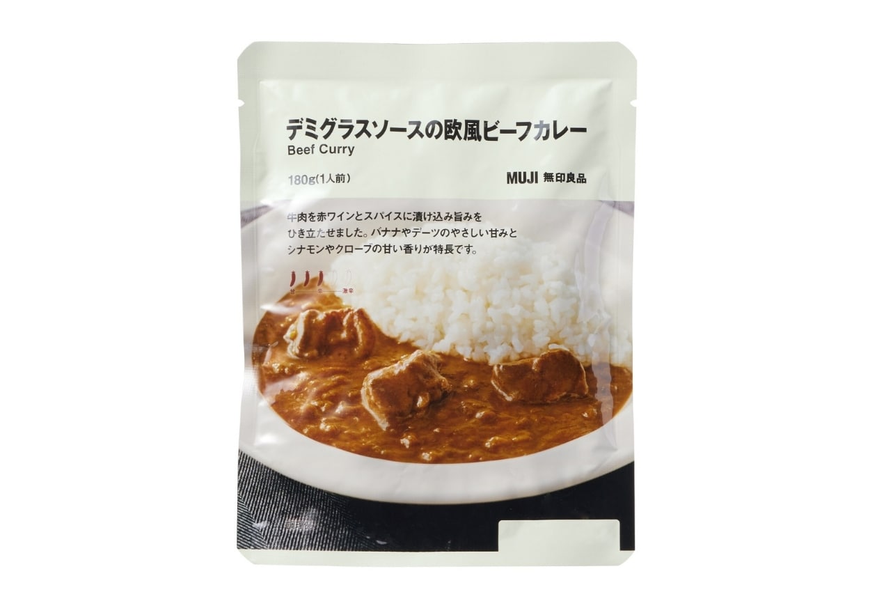 無印良品のデミグラスソースの欧風ビーフカレー