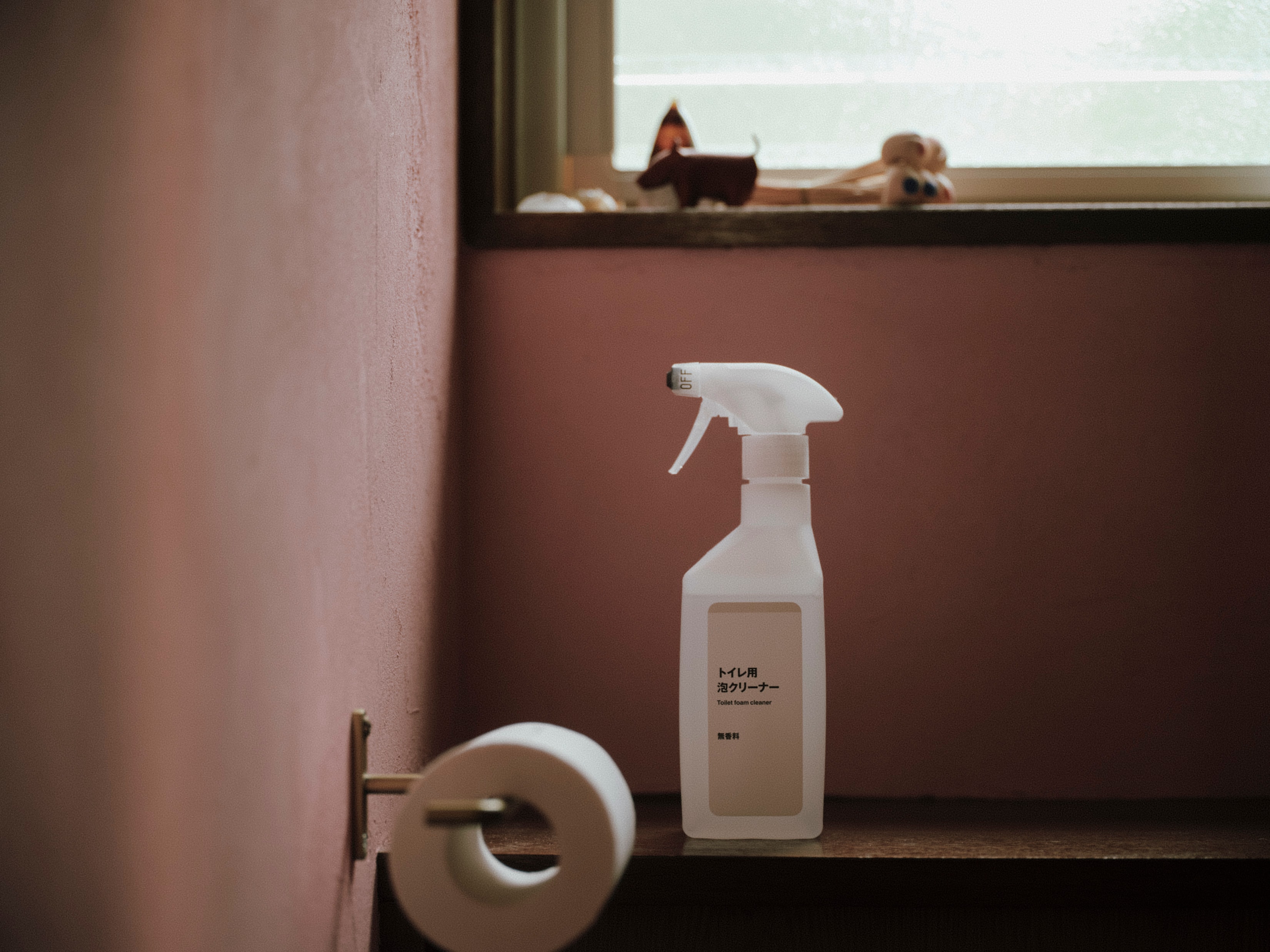 無印良品の植物由来の洗浄成分　トイレ用泡クリーナー