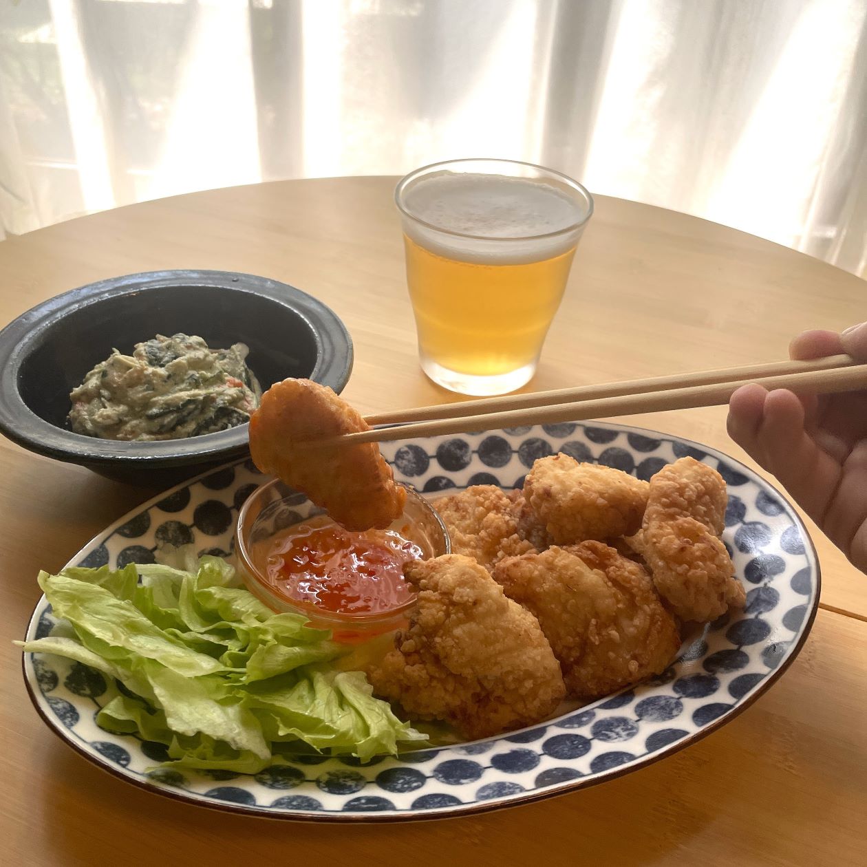 無印良品_から揚げと味わう王道ビールセット