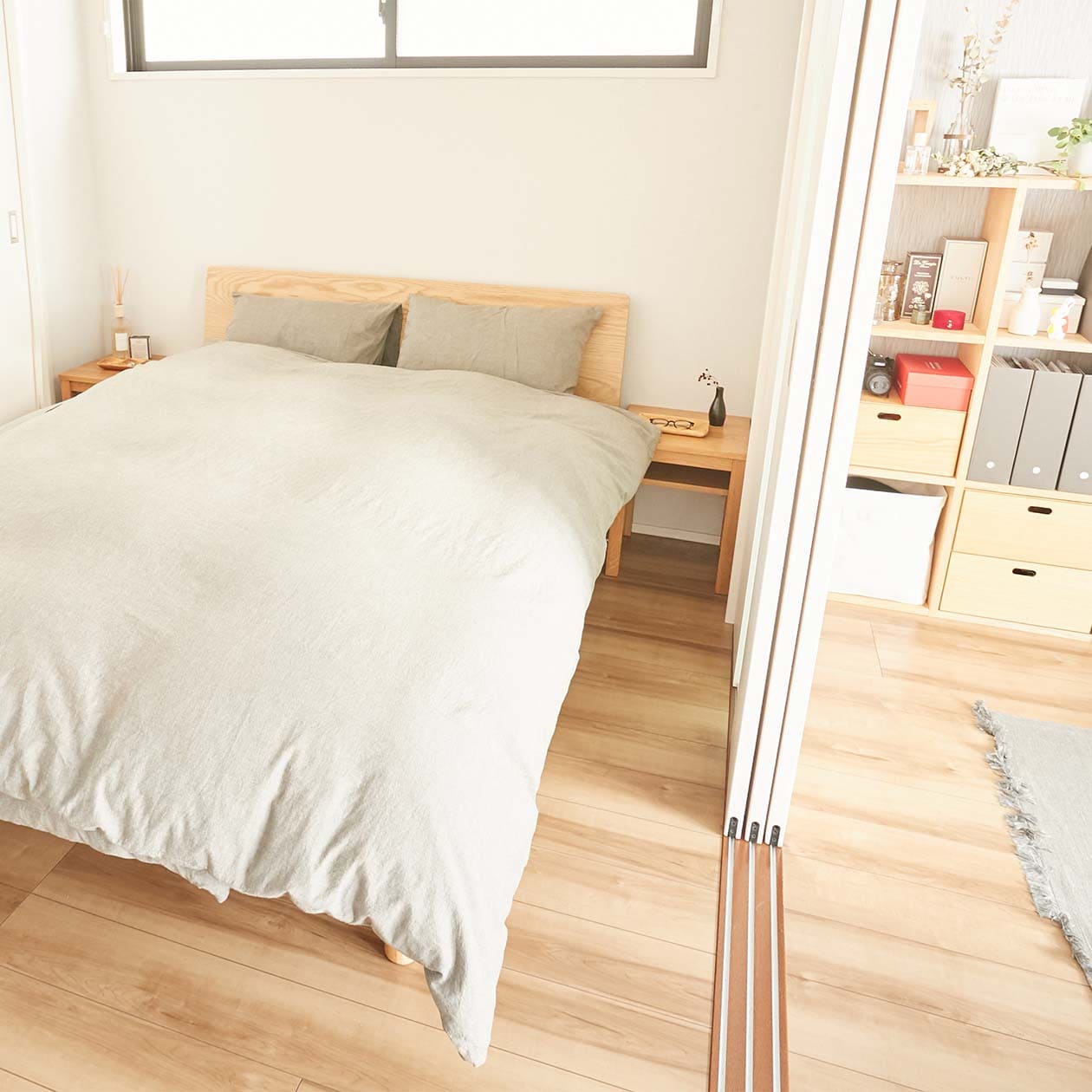 ベッドまわりから考える部屋づくり、三つの視点_S68o46