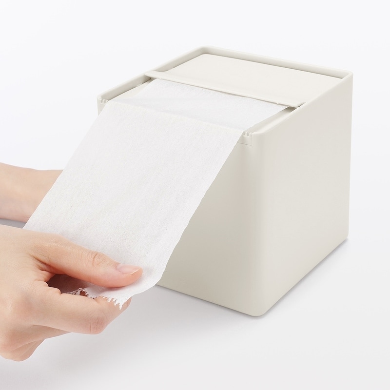 無印良品の 卓上用 トイレットペーパーケース