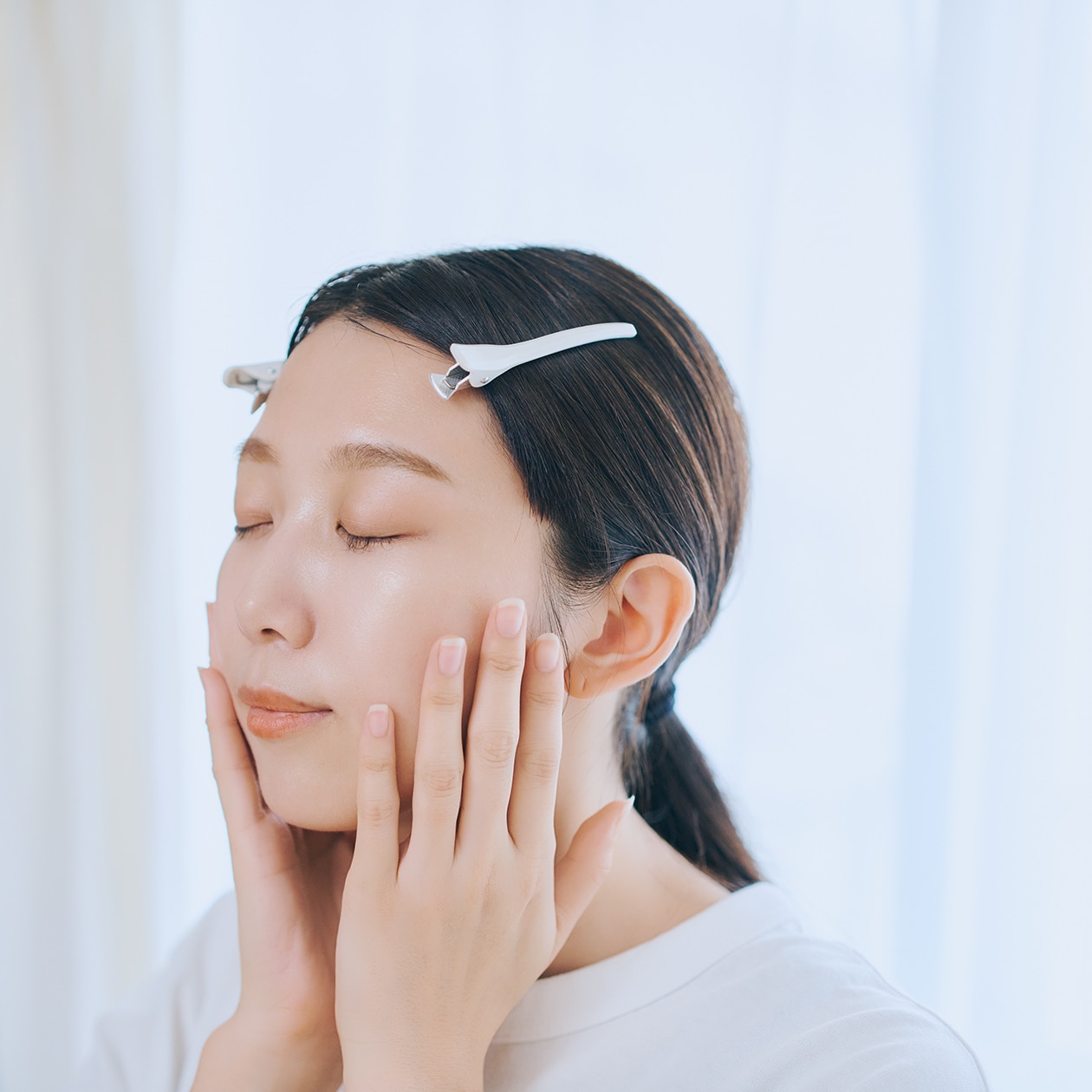 無印良品のヘアクリップ