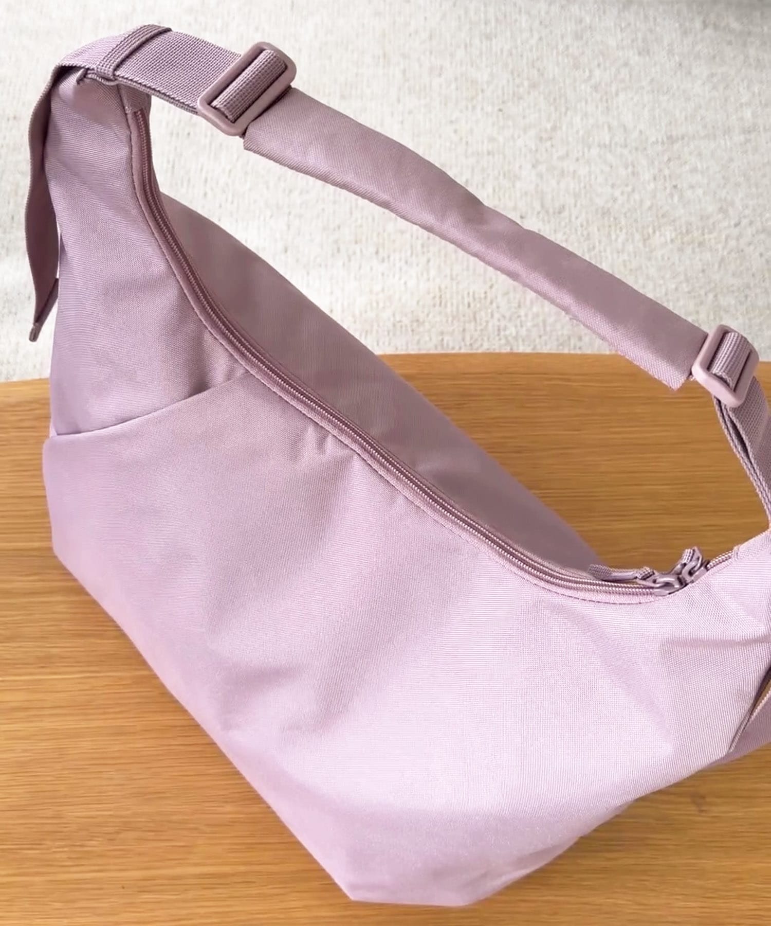 無印良品の撥水 再生ポリエステル ワンショルダー バッグ