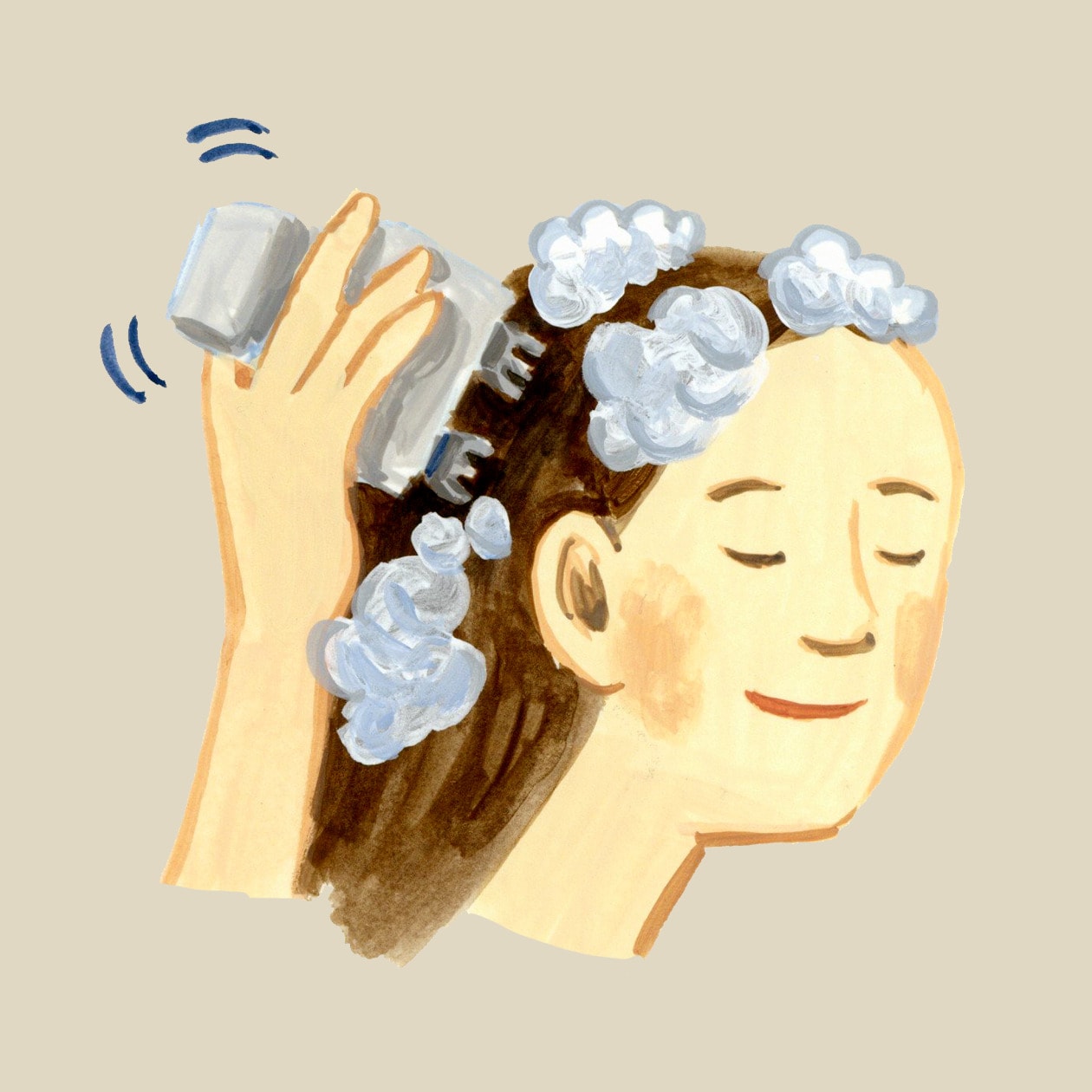 無印良品 ヘアケア 頭皮 マッサージ