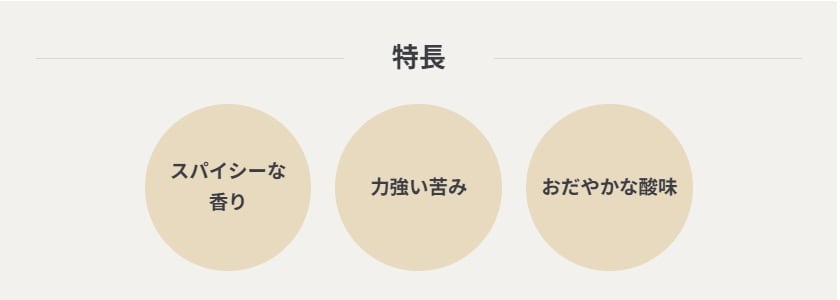 産地を味わうコーヒー　インドネシアの特長