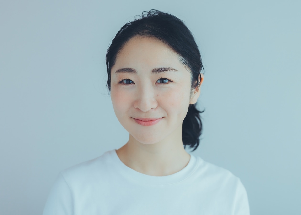 笑顔の女性
