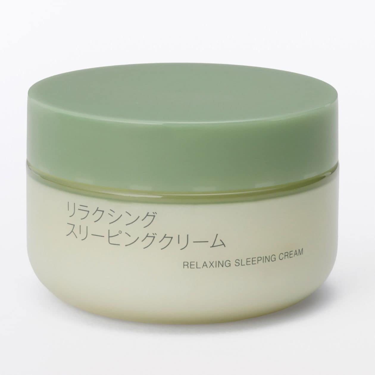 無印良品のリラクシング スリーピングクリーム